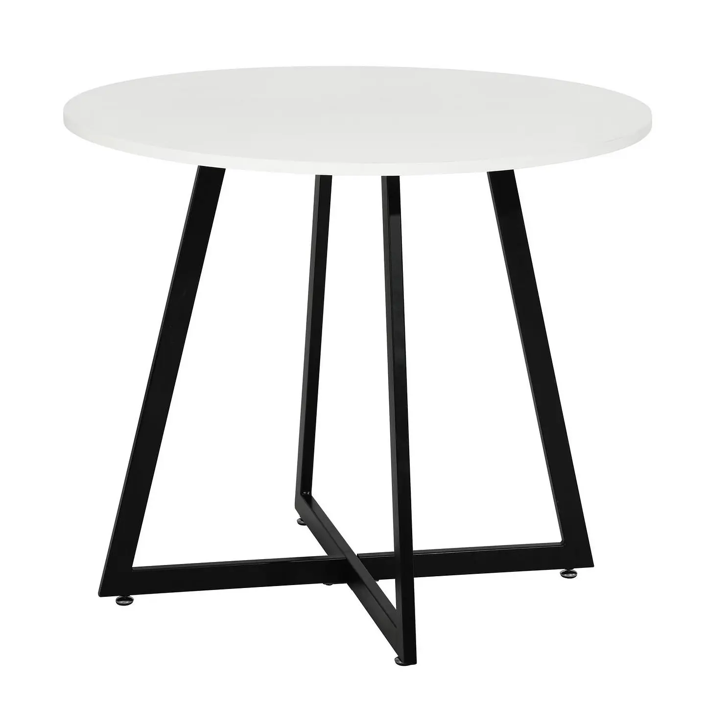 Mesa Gold Redonda Patas Negra  1
