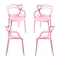 Pack de 4 Sillas Master Polipropileno Apilable- comedor terraza restaurant - Miniatura 8