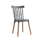 Silla Windsor de Polipropileno y Patas de Madera - Miniatura 4