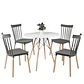 Comedor Redondo Melamina 4 Sillas Windsor – Mesa 120cm - Miniatura 8
