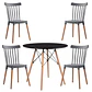 Comedor Redondo Melamina 4 Sillas Windsor – Mesa 120cm - Miniatura 12
