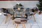 Comedor Redondo Vidrio 4 Sillas Da Vinci – Mesa 80cm - Miniatura 4