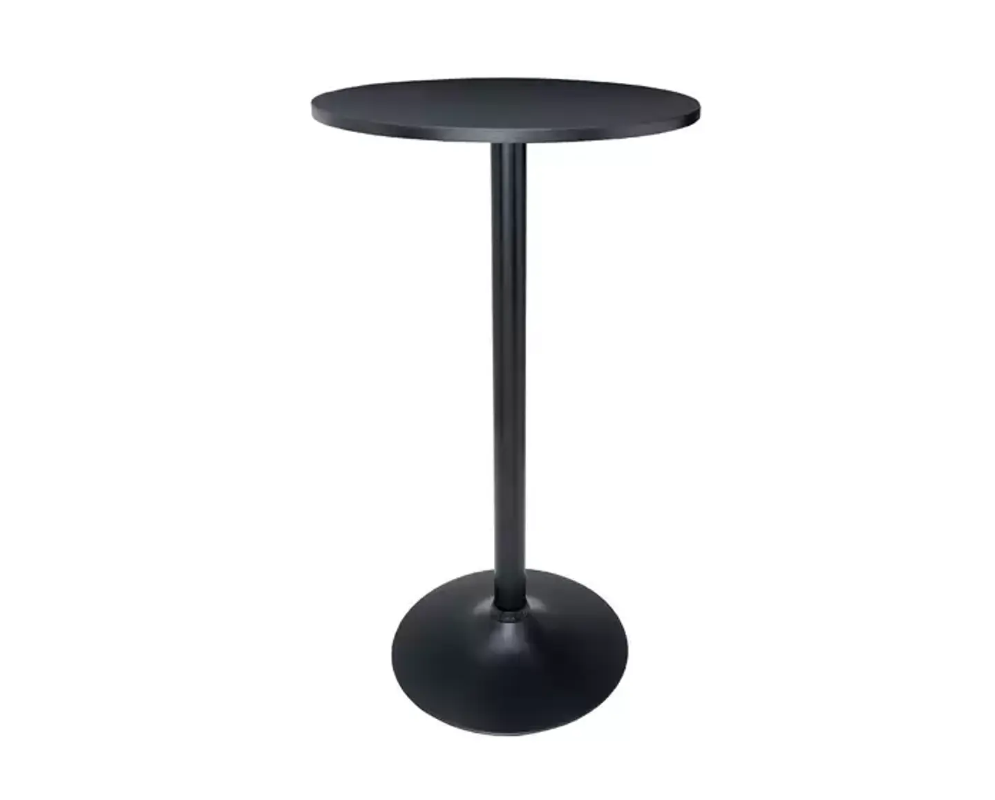 Mesa Tulip ADI Redonda Alta Negra MDF - Bar Terraza Eventos 1