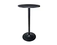 Mesa Tulip ADI Redonda Alta Negra MDF - Bar Terraza Eventos - Miniatura 1