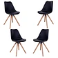 Pack 4 Sillas Elegant Eco Cuero  - Miniatura 4