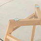 Mesa eames Nordic vidrio y Madera- comedor restaurant oficina - Miniatura 4