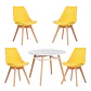 Comedor Redondo Vidrio 4 Sillas Tulip Nordic – Mesa 80cm - Miniatura 21