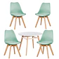Comedor Redondo Vidrio 4 Sillas Tulip Nordic – Mesa 80cm - Miniatura 17