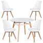 Comedor Redondo Vidrio 4 Sillas Tulip Nordic – Mesa 80cm - Miniatura 20