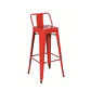Taburete Bar Bajo Tolix Metal Negro 64cm - Miniatura 3