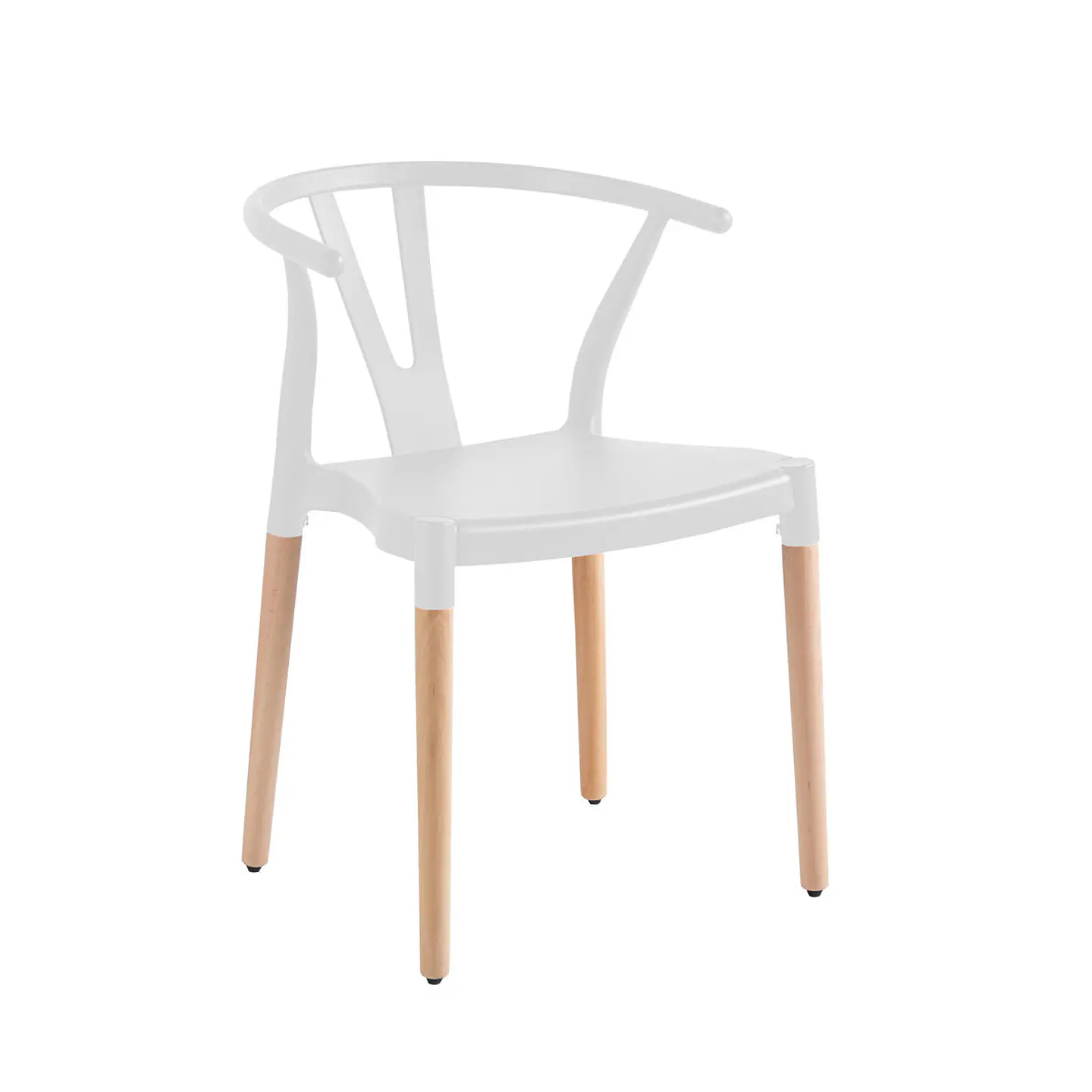 Silla Wishbone Polipropileno apilable 4