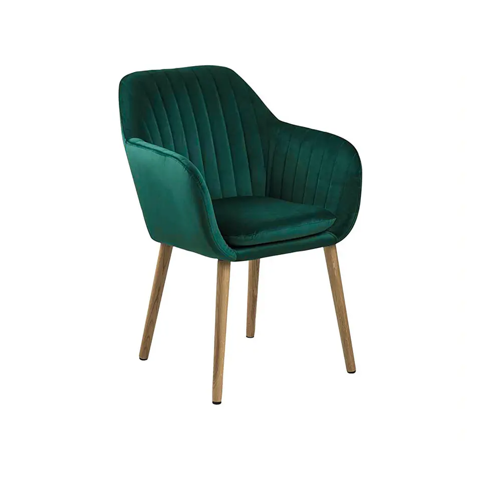 Sitial Diamante Velvet Wood- living comedor recepcion 5