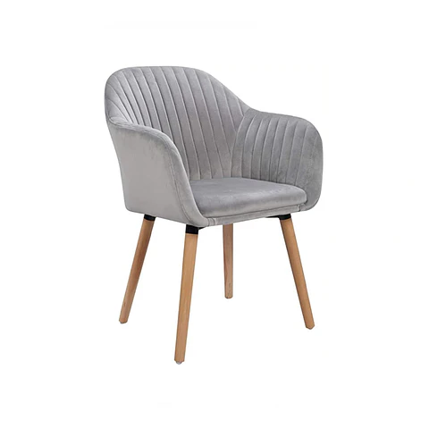 Silla Sitial Velvet Negro – Living y Recepción