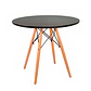 Mesa Redonda Eames 80cm MDF y estructura Madera para Comedor, y Reunión Oficina interior - Miniatura 4