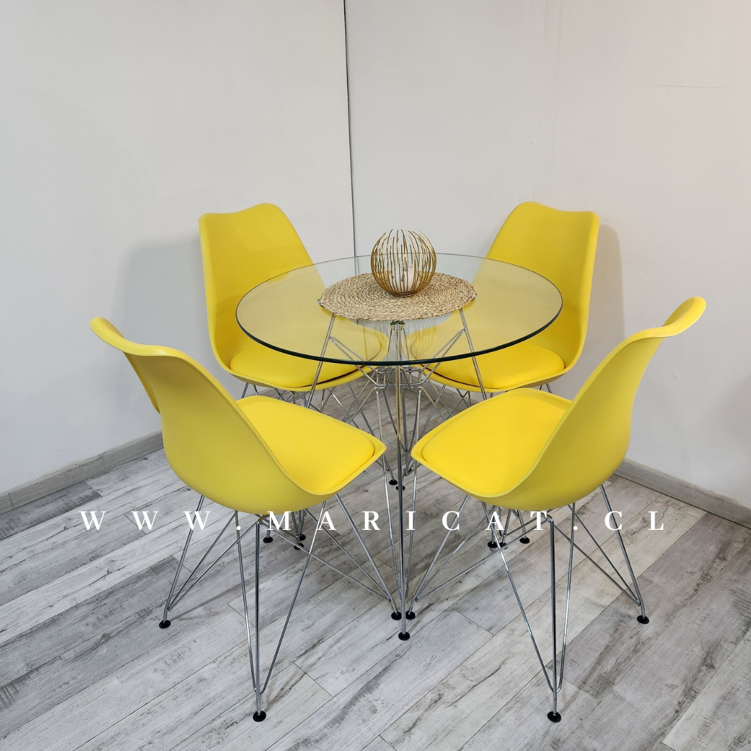 Mesa Eames Eiffel + Silla Tulip Eiffel