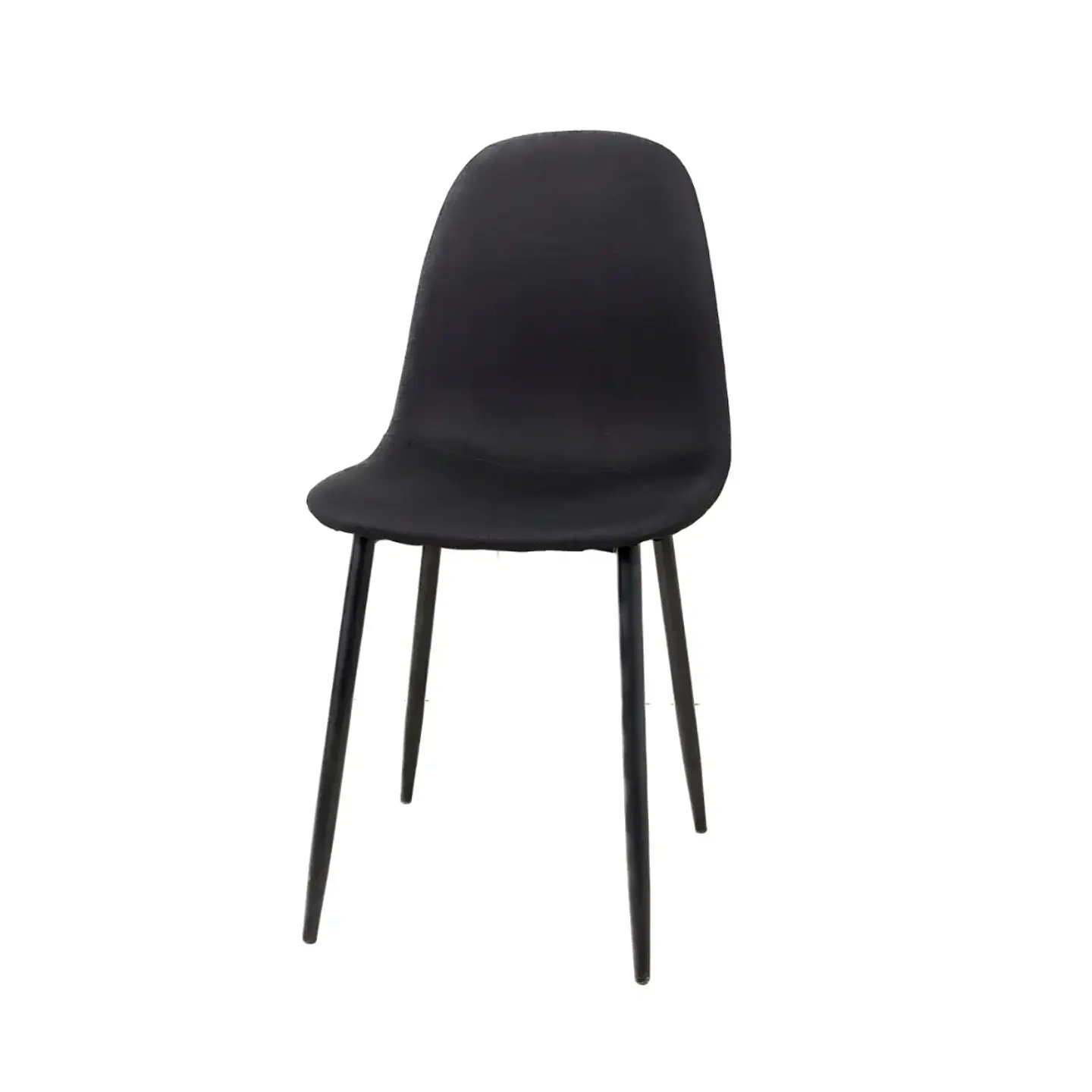 Silla Spoon Lino Black 2