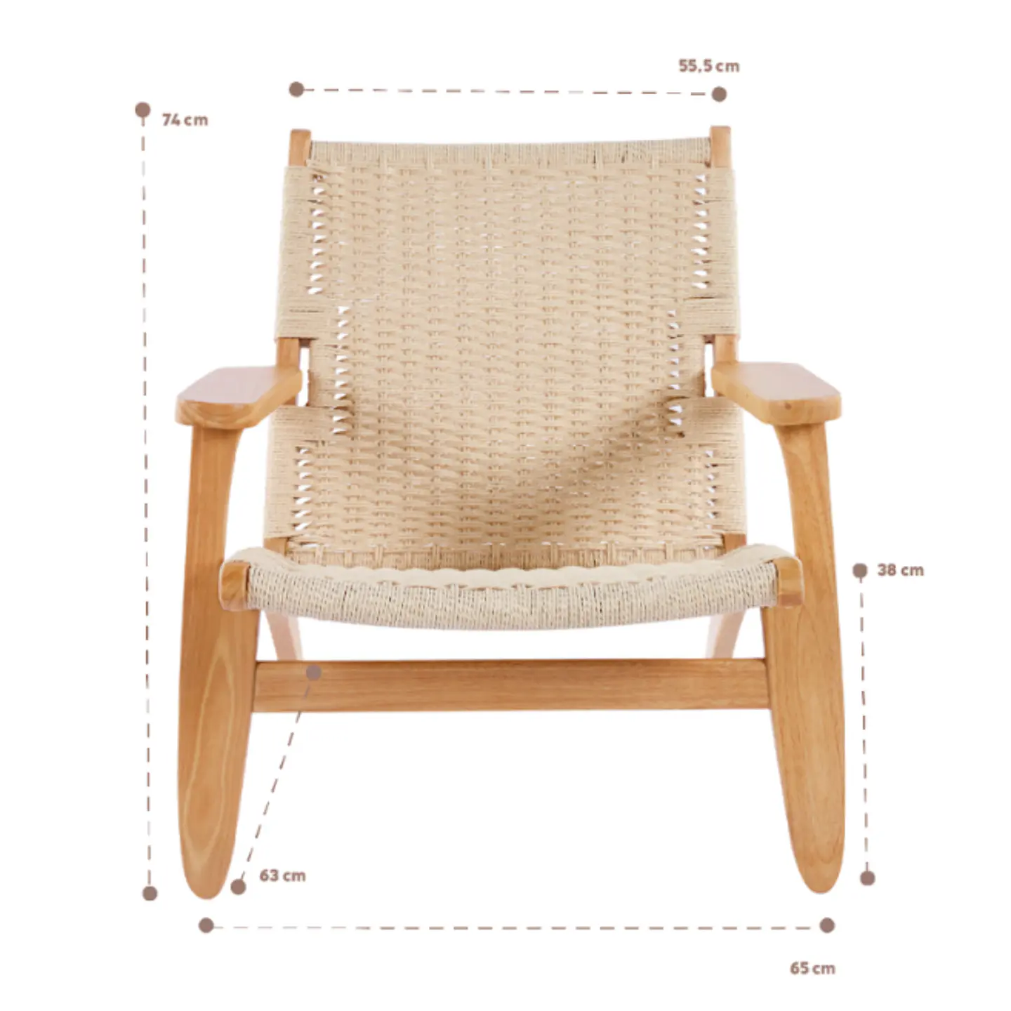 Silla Sitial Madera Negro 4