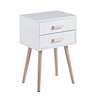 Velador Eames Doble Blanco