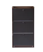 Zapatero Elegance 3 niveles MDF -Recibidor Dormitorio multiuso - Miniatura 3