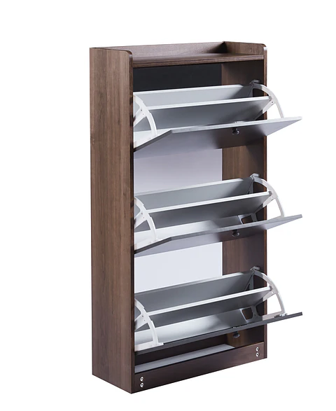 Zapatero Elegance 3 niveles MDF -Recibidor Dormitorio multiuso
