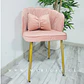 Silla Eames Velvet Dorado - Miniatura 2