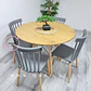 Comedor Redondo Madera 4 Sillas Windsor – Mesa 120cm - Miniatura 3