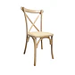Silla Crossback Madera Rattan - Miniatura 4