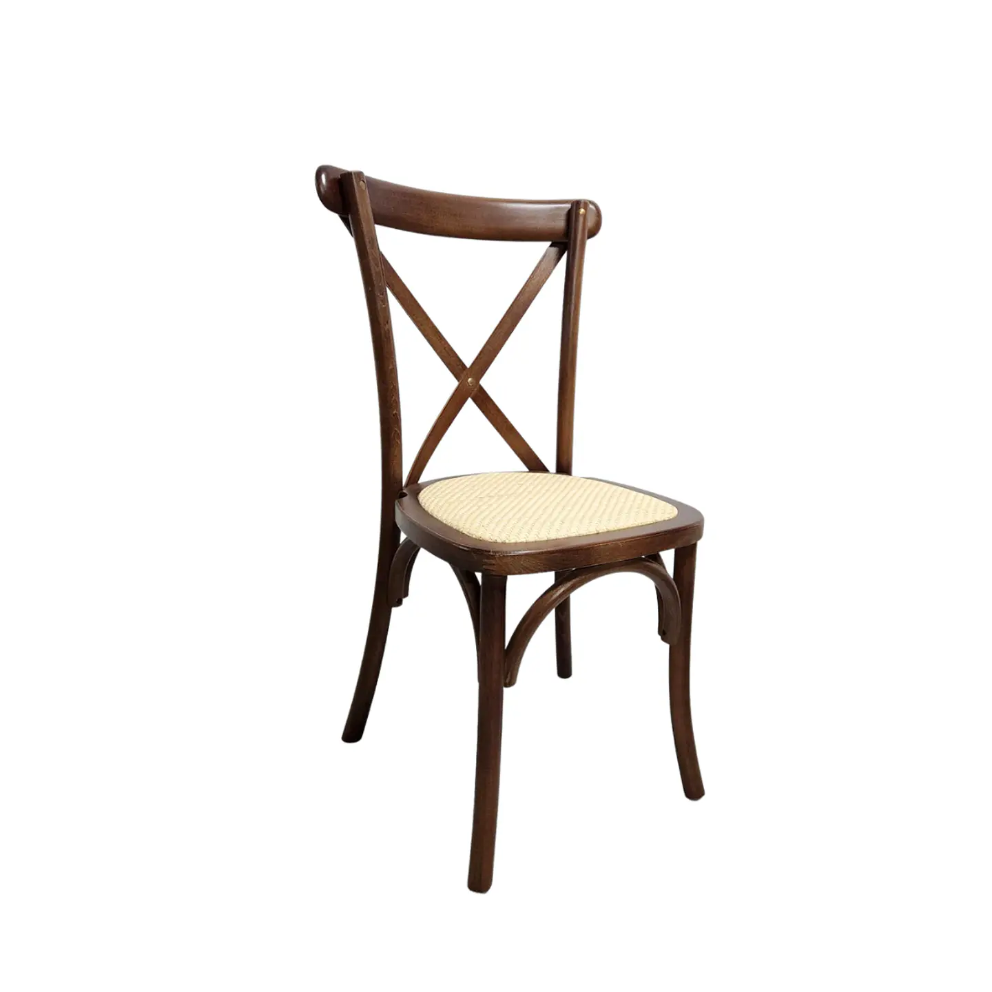 Silla Crossback Madera Rattan 5