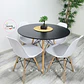 Mesa Eames MDF Redonda Melamina +4 Sillas Eames - Comedor  - Miniatura 6