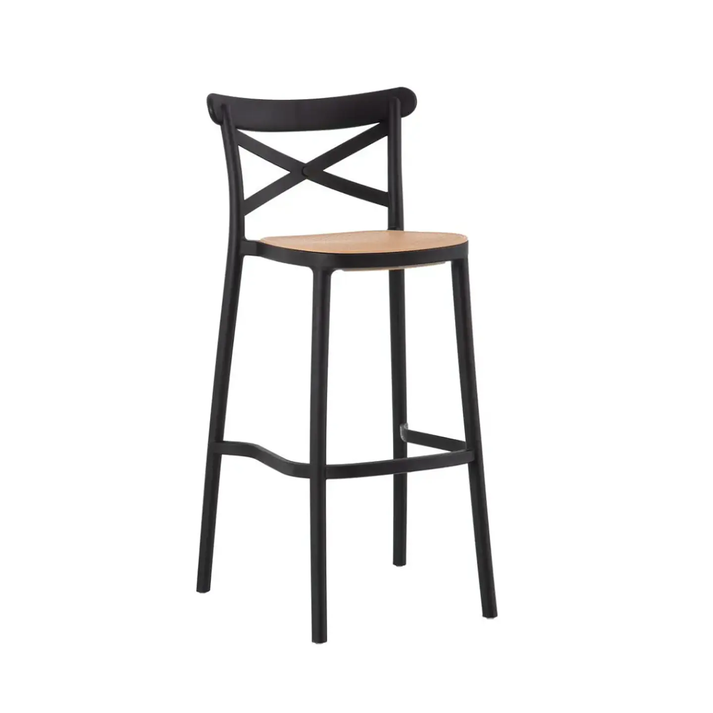 Silla Eames Polipropileno Negro 1
