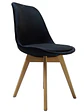 Silla Tulip Felpa Wood - Miniatura 4