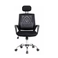 Silla Nylon Escritorio Negro Oficina Home Office Estudio - Miniatura 3