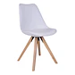 Comedor Rectangular Vidrio 4 Sillas Tulip Nordic – Mesa 160x80cm - Miniatura 3