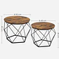 Mesa Centro Duo Araña MDF Metal - Miniatura 3