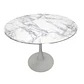 Mesa Redonda Tulip MDF y Base Meta firme- comedor - Miniatura 3