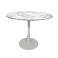 Mesa Redonda Tulip MDF y Base Meta firme- comedor - Miniatura 4