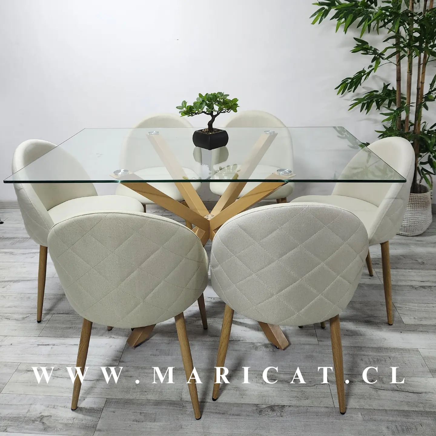 Mesa Warwick + Silla Kana Lino 6