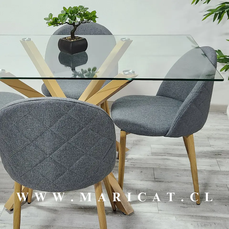 Mesa Warwick + Silla Kana Lino 4