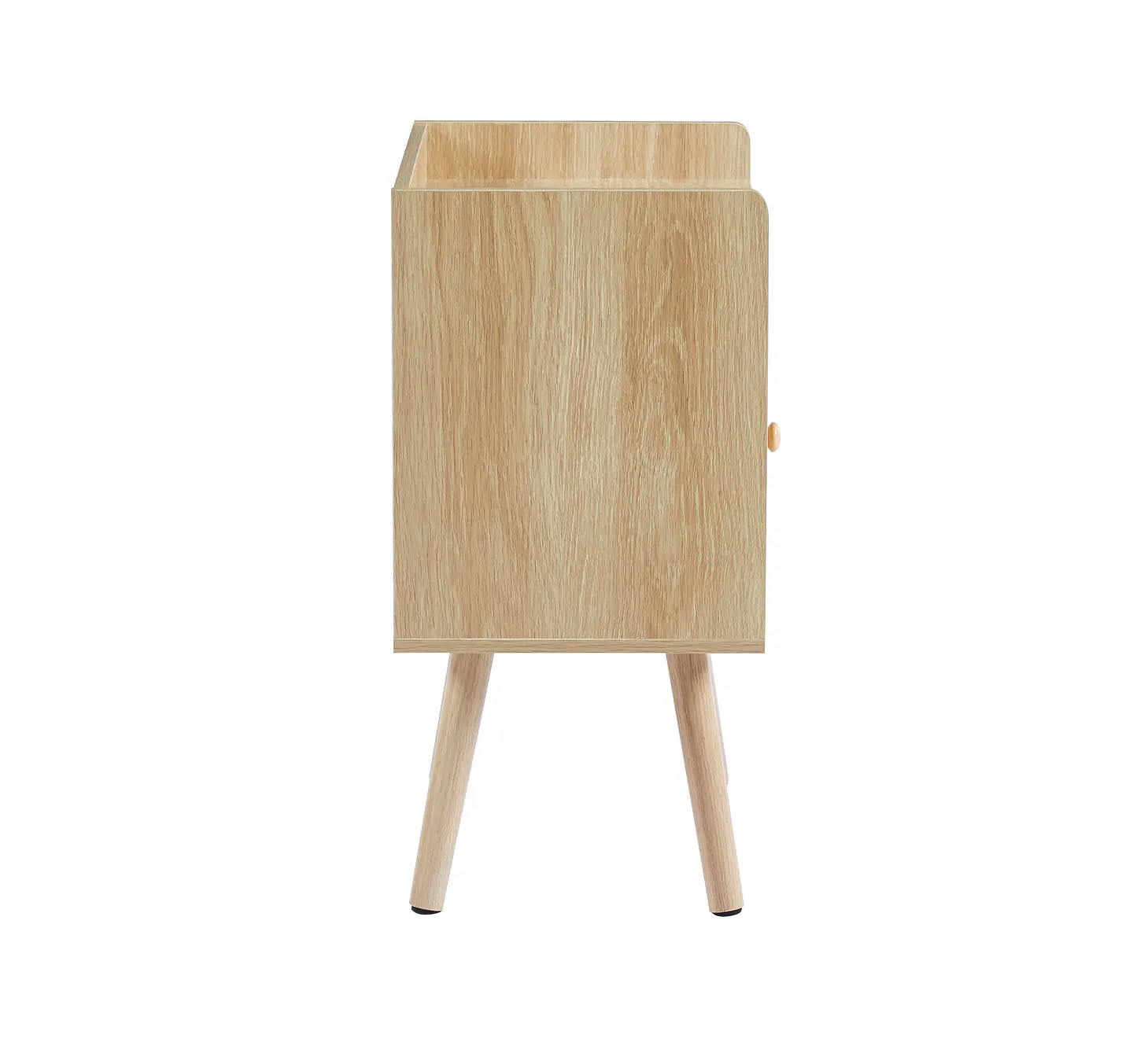 Velador Auxiliar Mesh Rattan MDF un cajon Dormitorio  4