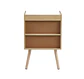 Velador Auxiliar Mesh Rattan MDF un cajon Dormitorio  - Miniatura 5