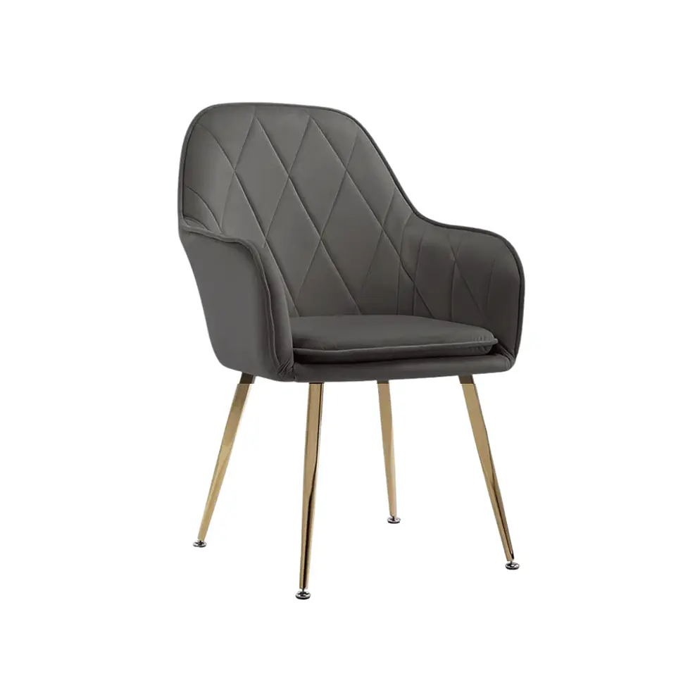 Sillón Velvet Bagual gold- living comedor  9