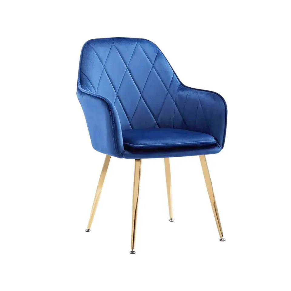 Sillón Velvet Bagual gold- living comedor  3