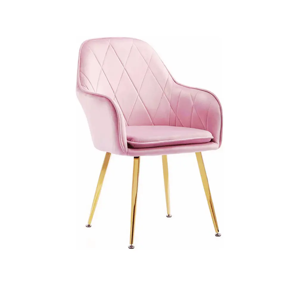 Sillón Velvet Bagual gold- living comedor  6
