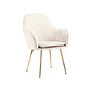 Sillón Velvet Bagual gold- living comedor  - Miniatura 8