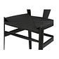 Silla Wishbone Negro Madera Asiento Tejido a Mano - Miniatura 2