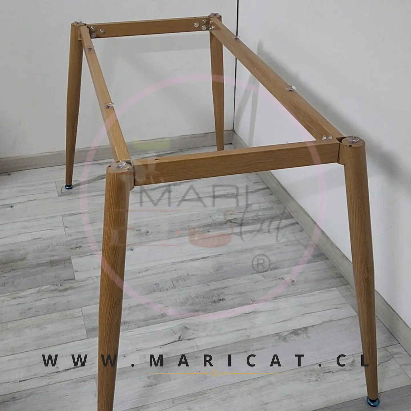 Mesa Rectangular Marmol cuarzo Calacatta de comedor 4