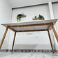 Mesa Rectangular Marmol cuarzo Calacatta de comedor - Miniatura 3