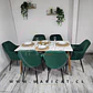 Comedor Rectangular Mármol 4 Sillas Eames – Mesa 100cm - Miniatura 6