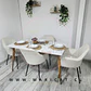 Comedor Rectangular Mármol 4 Sillas Eames – Mesa 100cm - Miniatura 8