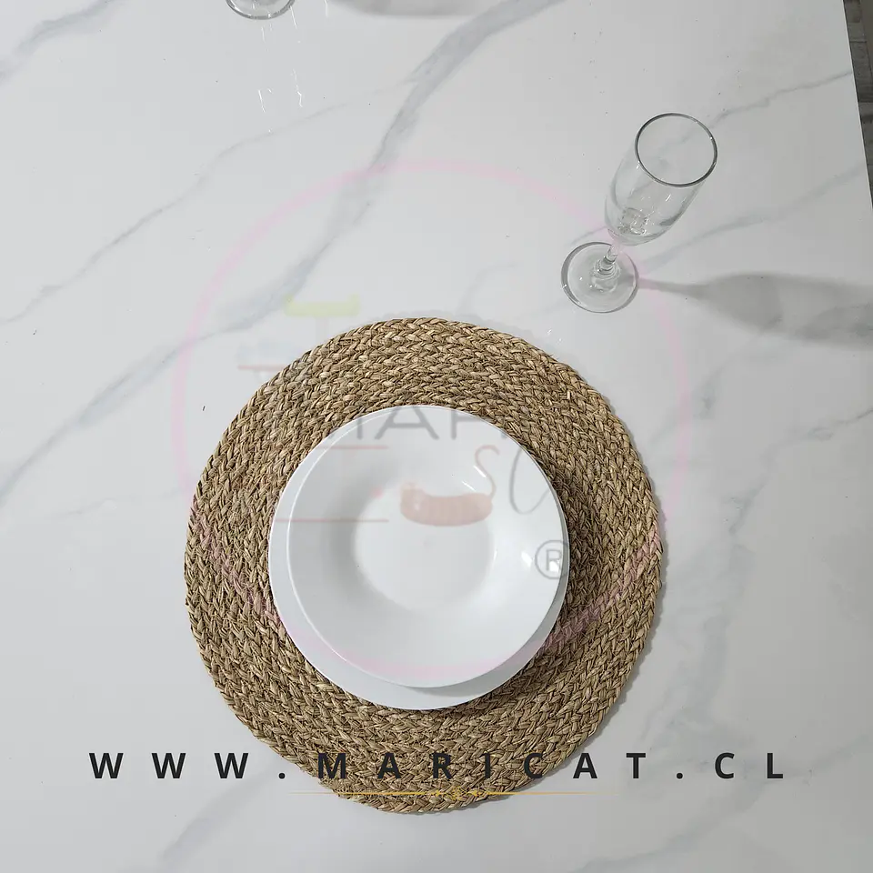 Comedor Rectangular Mármol 4 Sillas Eames – Mesa 100cm 9